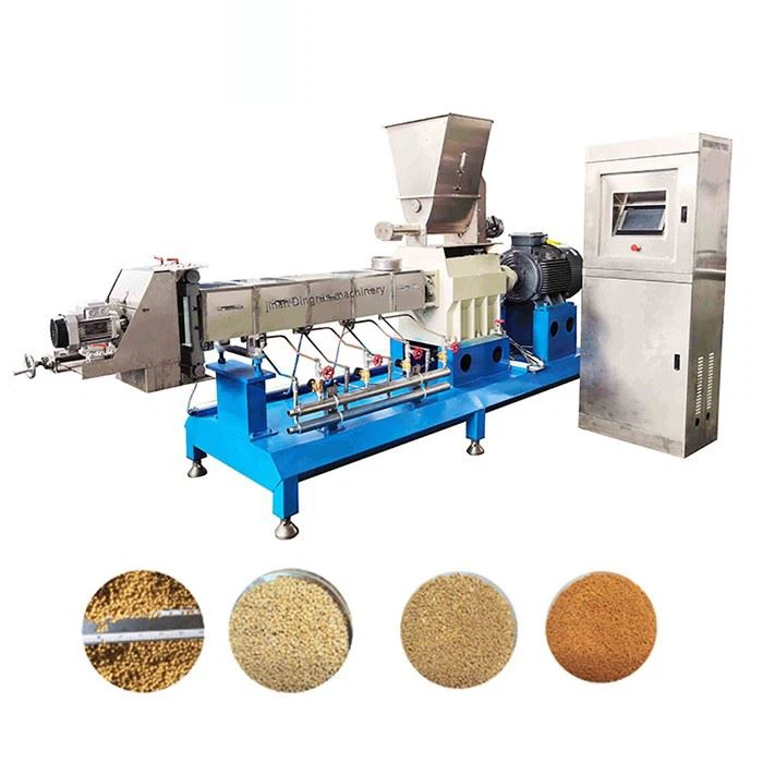 Fish Feed Pellet Production Extruder Machine