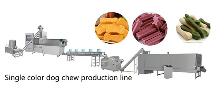 Pet Dog Chew Production Line Machine